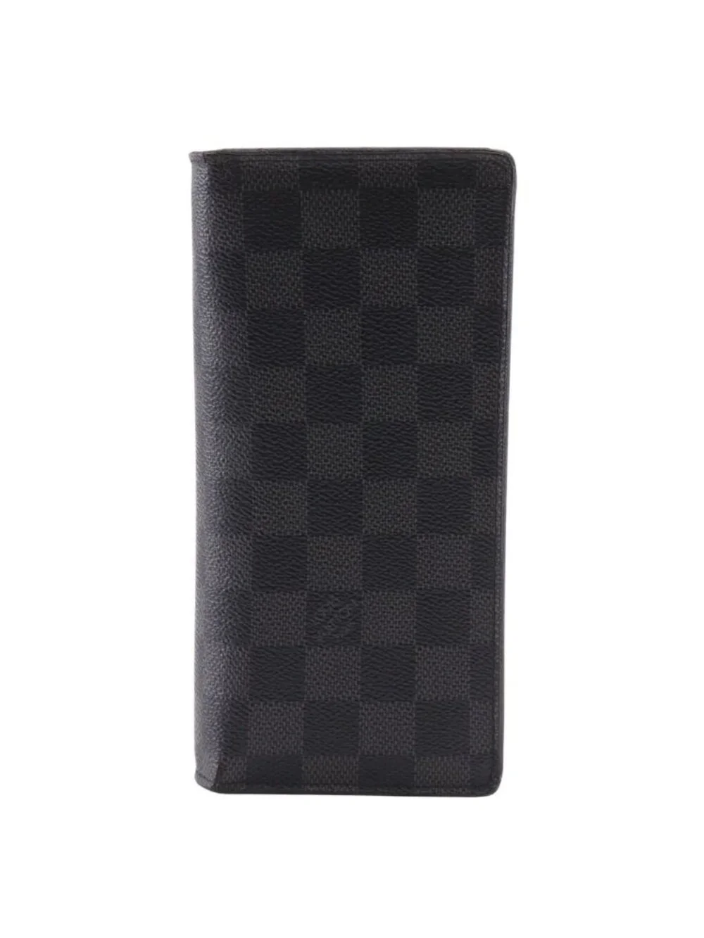 Louis Vuitton Portefeuille Brazza Damier Graphite Canvas Black Wallet
